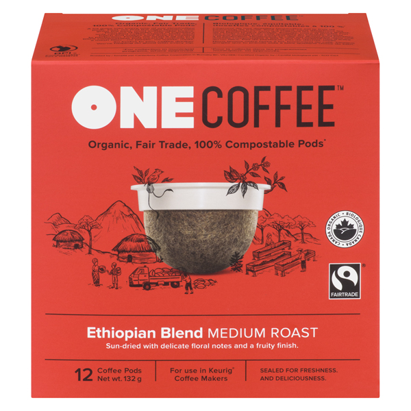 ONECOFFEE ORGANIC ETHIOPIAN COFFEE PODS