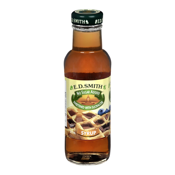 ED SMITH SYRUP 75% LESS SUGAR THAN MAPLE SYRUP