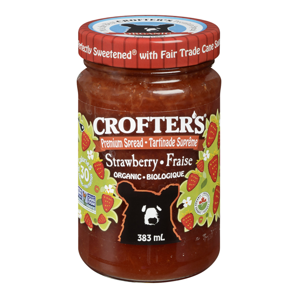 CROFTERS ORGANIC STRAWBERRY SPREAD