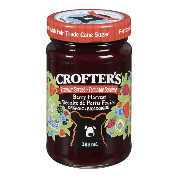 CROFTERS ORGANIC BERRY HARVEST SUPERFRUIT SPREAD