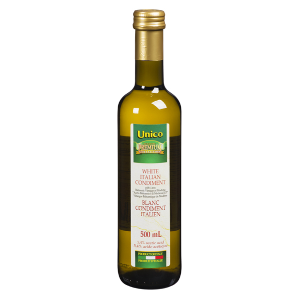 UNICO PREMIUM WHITE BALSAMIC VINEGAR