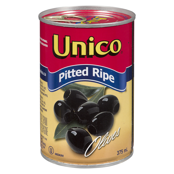UNICO PITTED RIPE OLIVES