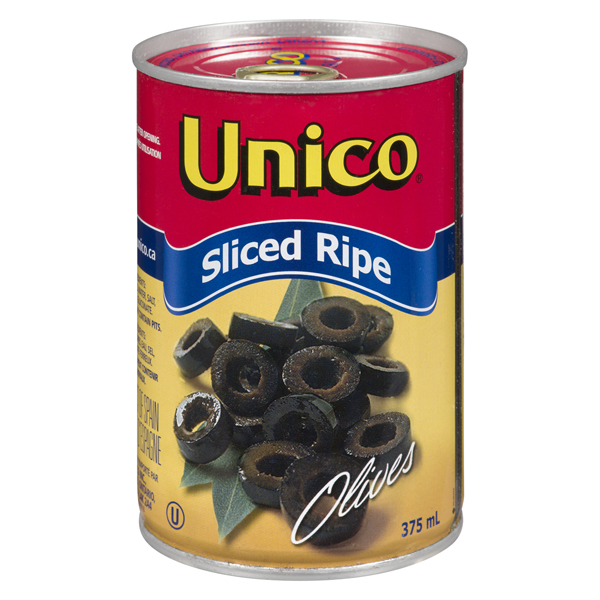 UNICO SLICED RIPE OLIVES