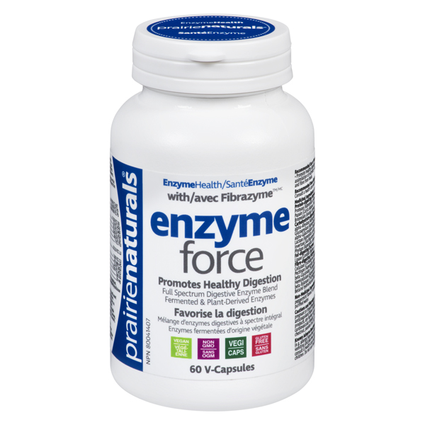 PRAIRIE NATURALS ENZYME FORCE WITH FIBRAZYME