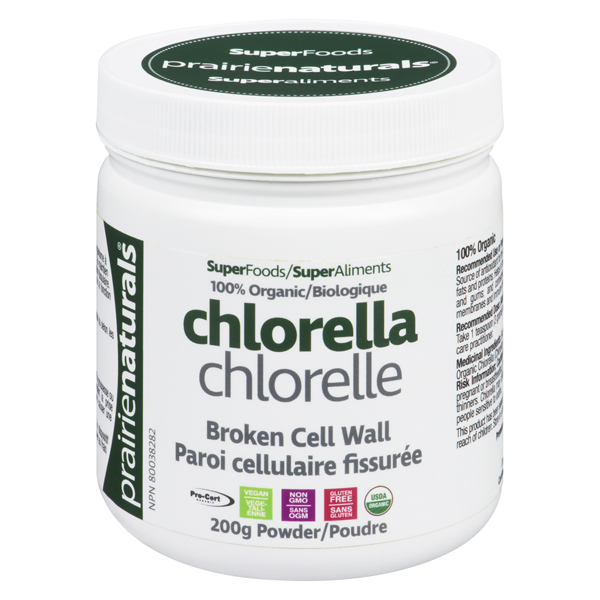 PRAIRIE NATURALS ORGANIC CHLORELLA POWDER