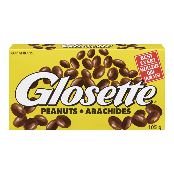 HERSHEY GLOSETTE PEANUTS CANDY