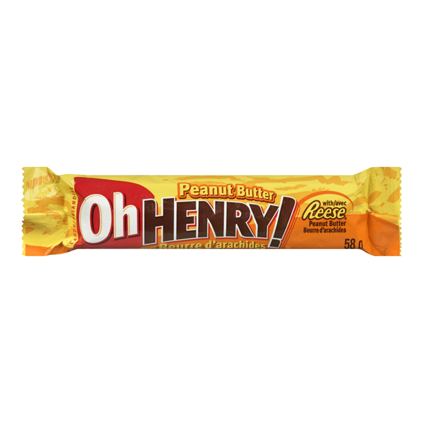 HERSHEY'S OH HENRY W/ REESE PEANUT BUTTER
