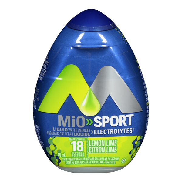 MIO SPORT LIQUID WATER ENHANCER LEMON LIME