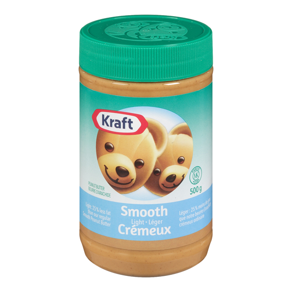 KRAFT PEANUT BUTTER SMOOTH LIGHT