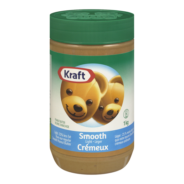 KRAFT SMOOTH LIGHT PEANUT BUTTER