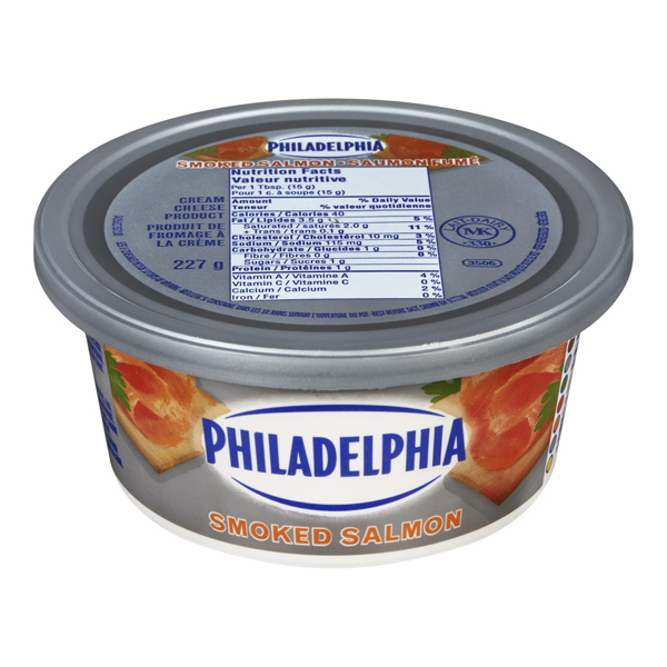 PHILADELPHIA CREAM CHEESE SMOKED SALMON