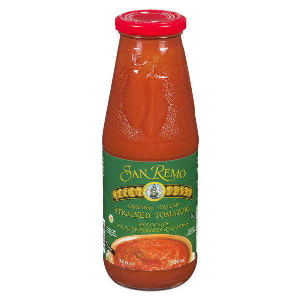 SAN REMO ORGANIC STRAINED TOMATOES