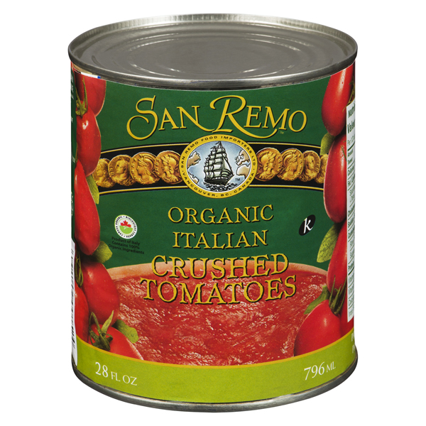 SAN REMO ORGANIC CRUSHED TOMATOES