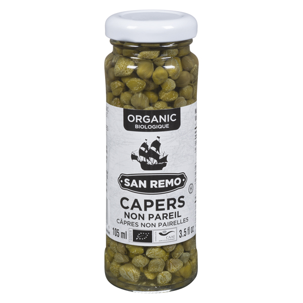 SAN REMO ORGANIC CAPERS NON PAREIL