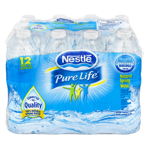 NESTLE NATURAL PURE LIFE SPRING WATER