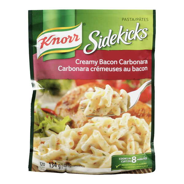 SIDEKICKS PASTA CREAMY BACON CARBONARA