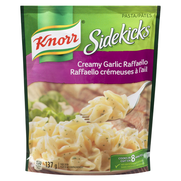 SIDEKICKS PASTA CREAMY GARLIC RAFFAELLO