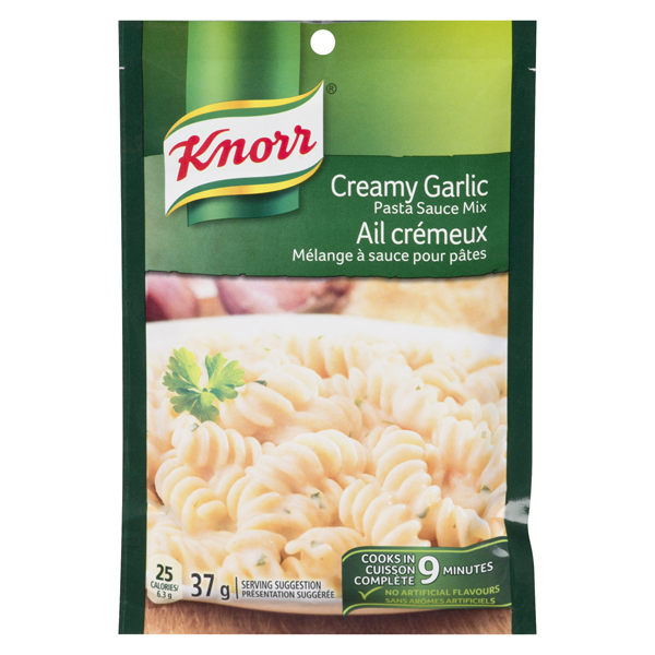 KNORR PASTA SAUCE CREAMY GARLIC