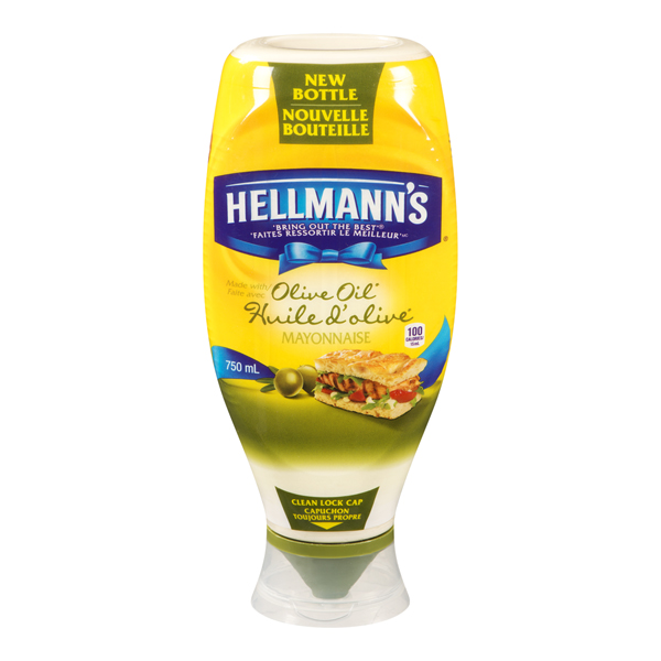 HELLMANN'S OLIVE OIL MAYONNAISE SQUEEZE