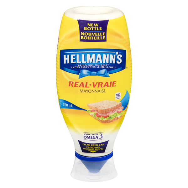 HELLMANN'S REAL MAYONNAISE SQUEEZE