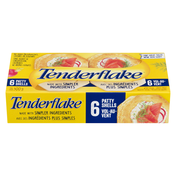 TENDERFLAKE PATTY SHELLS