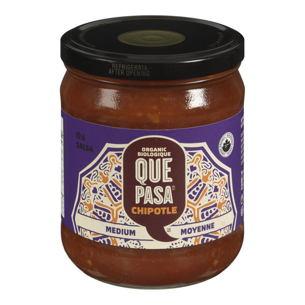 QUE PASA SALSA ORGANIC CHIPOTLE MEDIUM