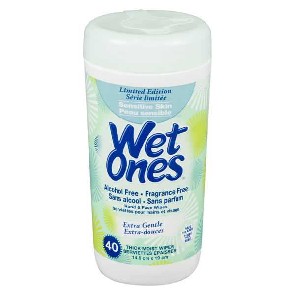 WET ONES WIPES A.B. SENSITIVE SKIN