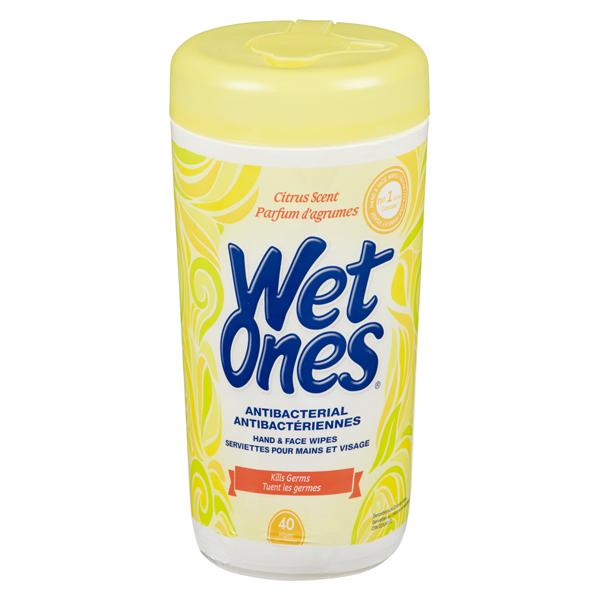WET ONES WIPES A.B. CTIRUS
