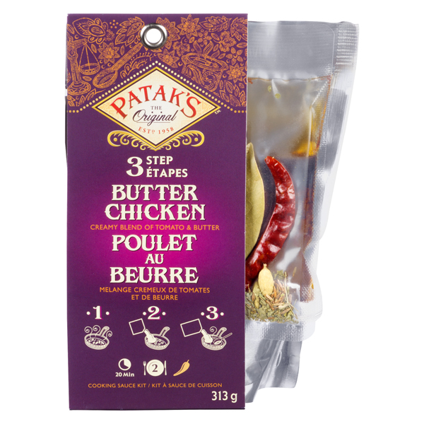 PATAKS 3 STEP BUTTER CHICKEN COOKING SAUCE KIT