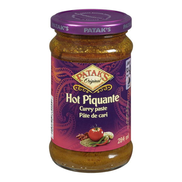 PATAKS CURRY PASTE HOT PIQUANTE