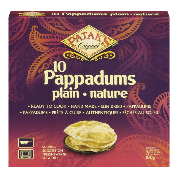 PATAKS PAPPADUMS PLAIN