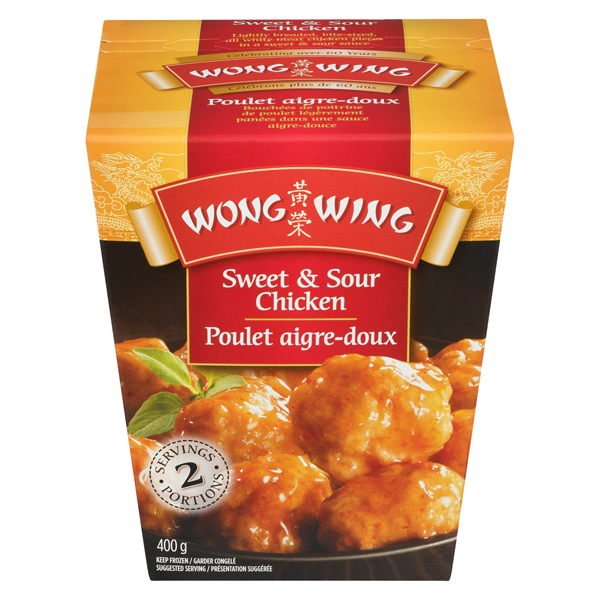 WONG WING CHICKEN SWEET & SOUR