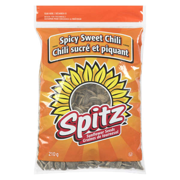 SPITZ SUNFLOWER SEEDS SPICY SWEET CHILI