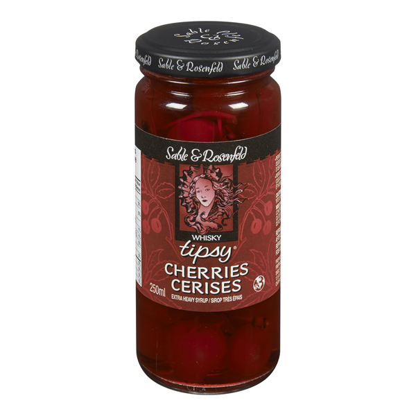 SABLE & ROSENFELD WHISKY TIPSY CHERRIES
