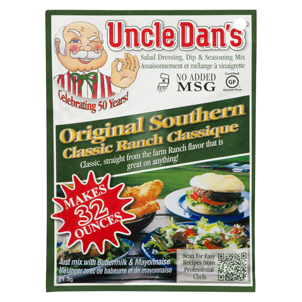 UNCLE DANS DRESSING MIX CLASSIC RANCH