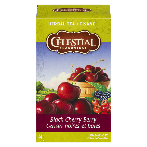 CELESTIAL SEASONINGS BLACK CHERRY BERRY TEA