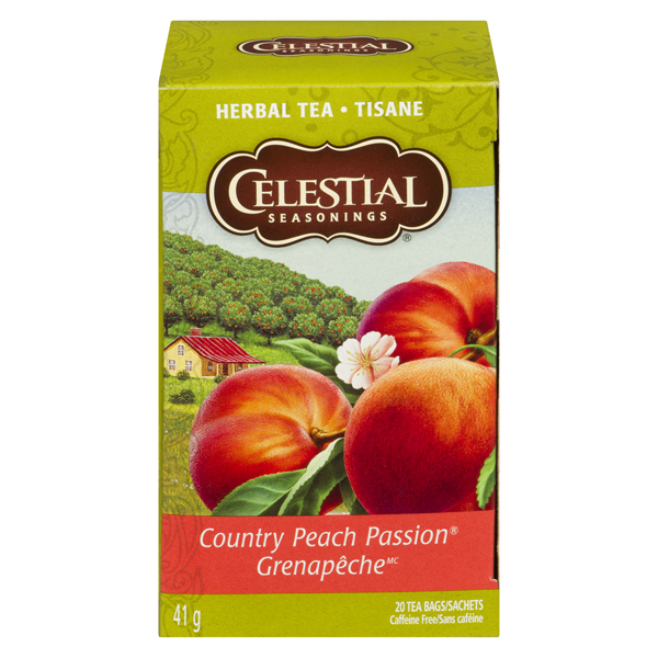 CELESTIAL SEASONINGS COUNTRY PEACH PASSION TEA