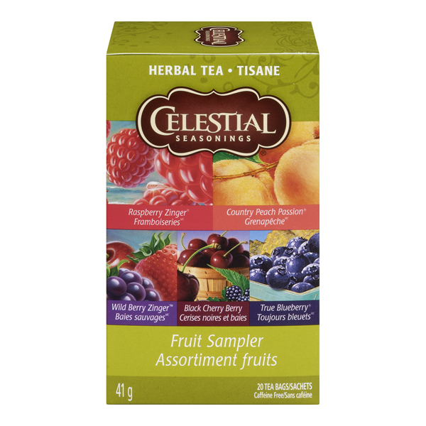CELESTIAL SEASONINGS FRUIT SAMPLER TEA