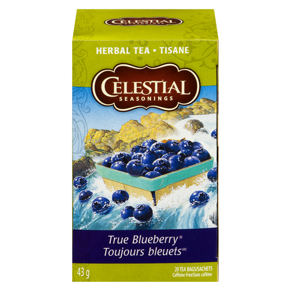 CELESTIAL SEASONINGS TRUE BLUEBERRY TEA