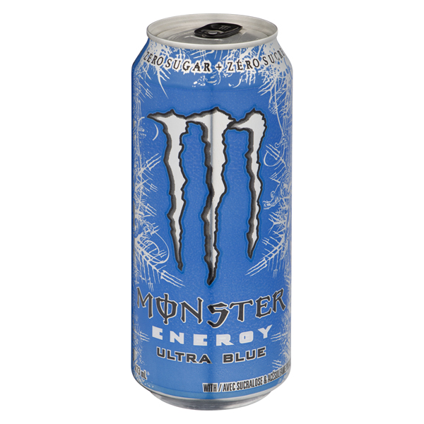 MONSTER ENERGY DRINK ZERO ULTRA BLUE