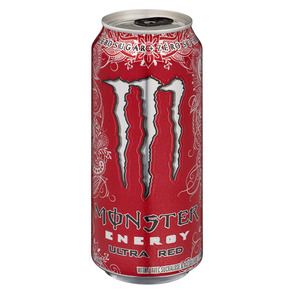 MONSTER ENERGY DRINK ULTRA RED