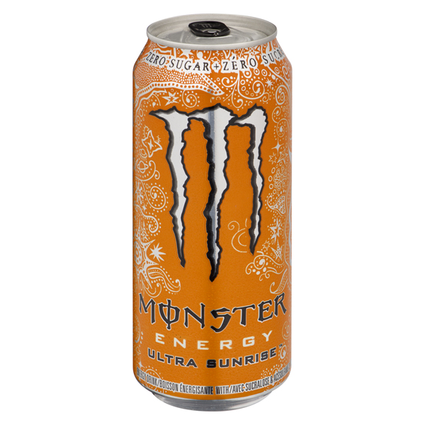 MONSTER ENERGY DRINK ZERO ULTRA SUNRISE