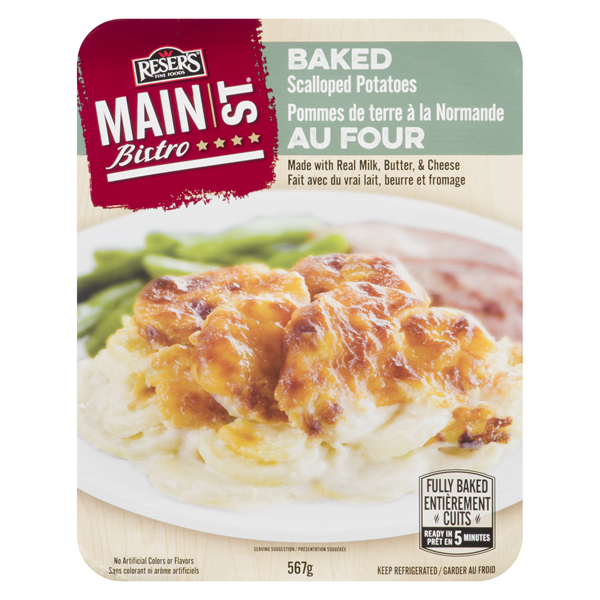 RESERS MAIN ST BISTRO BAKED SCALLOPED POTATOES