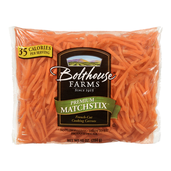 CARROT, MATCH STIX FRENCH CUT BOLTHOUSE FARMS