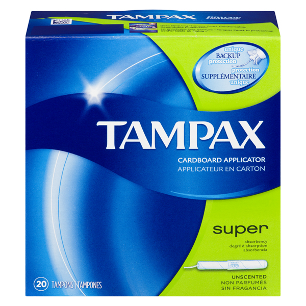 TAMPAX SUPER TAMPONS