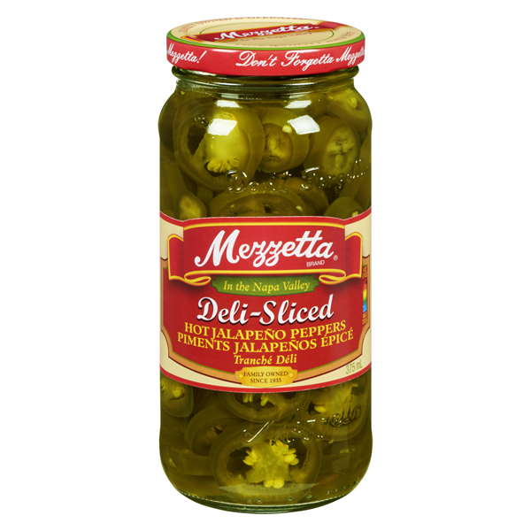 MEZZETTA SLICED HOT JALAPENO PEPPERS PICKLED