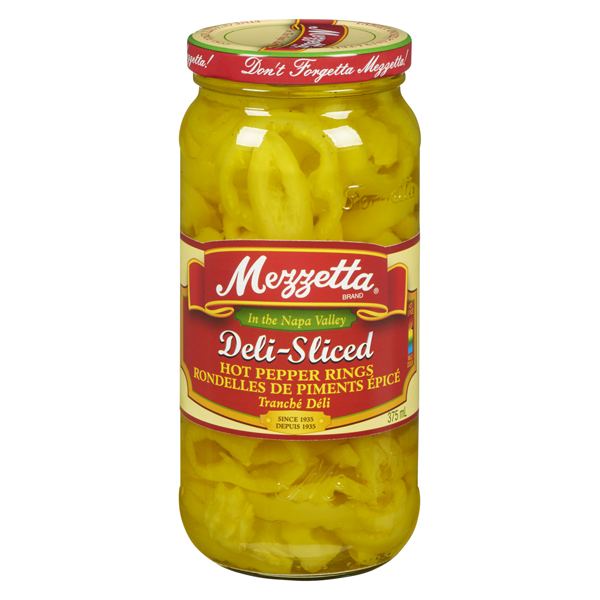 MEZZETTA HOT BANANA PEPPER RINGS