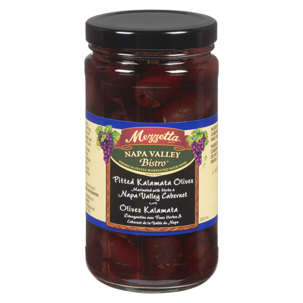 MEZZETTA NAPA VALLEY BISTRO PITTED KALAMATA OLIVES