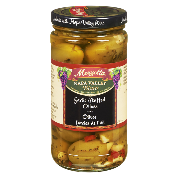MEZZETTA NAPA VALLEY BISTRO GARLIC STUFFED OLIVES