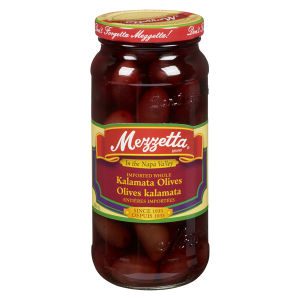 MEZZETTA WHOLE GREEK KALAMATA OLIVES